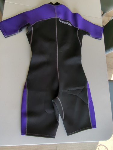 CRESSI DAMEN LIDO 2 MM KURZER NEOPANZUG IN SCHWARZ UND LAVENDEL Medium - Bild 3 von 3