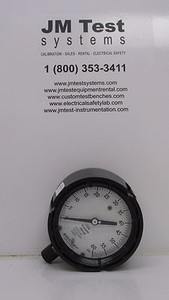 1259 Ashcroft 4½" pressure gauge, 60 PSI, lower connection accuracy checked ITL