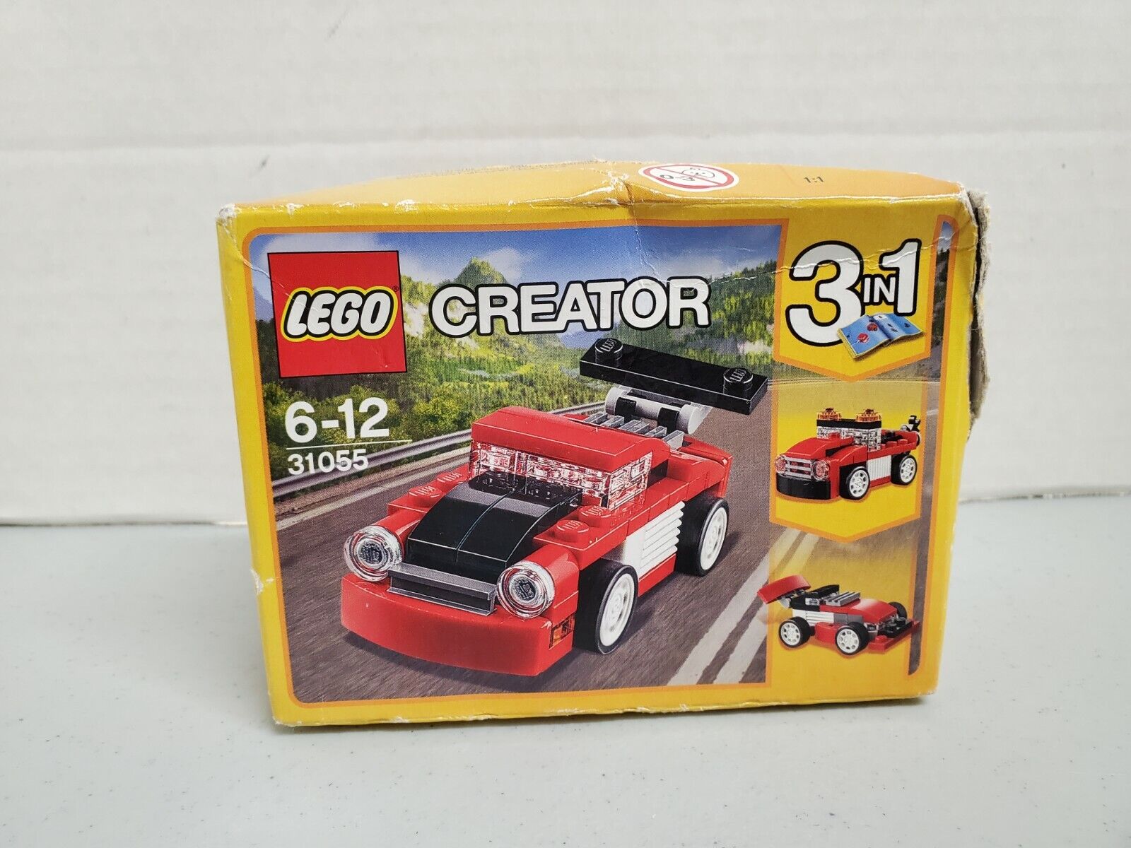 Lego Creator Set 31055 Red Racer 3 in 1 Brand New DAMAGED BOX