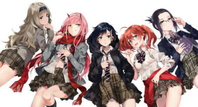 287589 DARLING in the FRANXX Code HIRO Fight Japan Anime PRINT POSTER