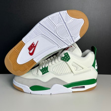 Nike Air Jordan 4 Pine Green Mens Mid Top Bas...