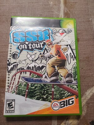 Jeu Vidéo SSX ON TOUR Pour Xbox - Version PAL Française Complète Avec Notices Et Pub
