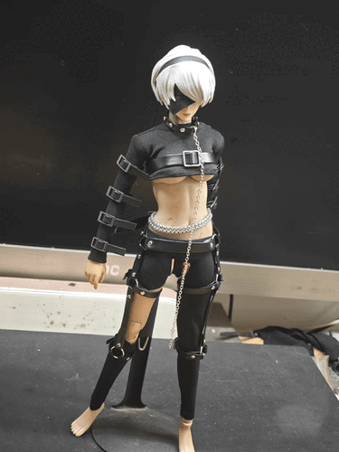 1/6 Female Soldier Clothes Set Model for 12'' tbl ph Figure - Picture 8 of 8