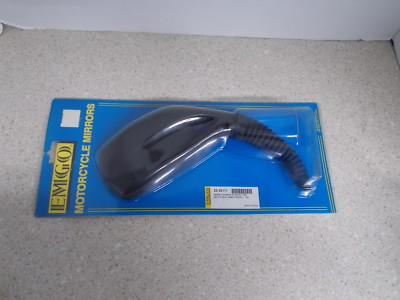 NOS Emgo Universal Marca II Rosca Espejo Rectangular R BLK10mm Hilo 20-25171