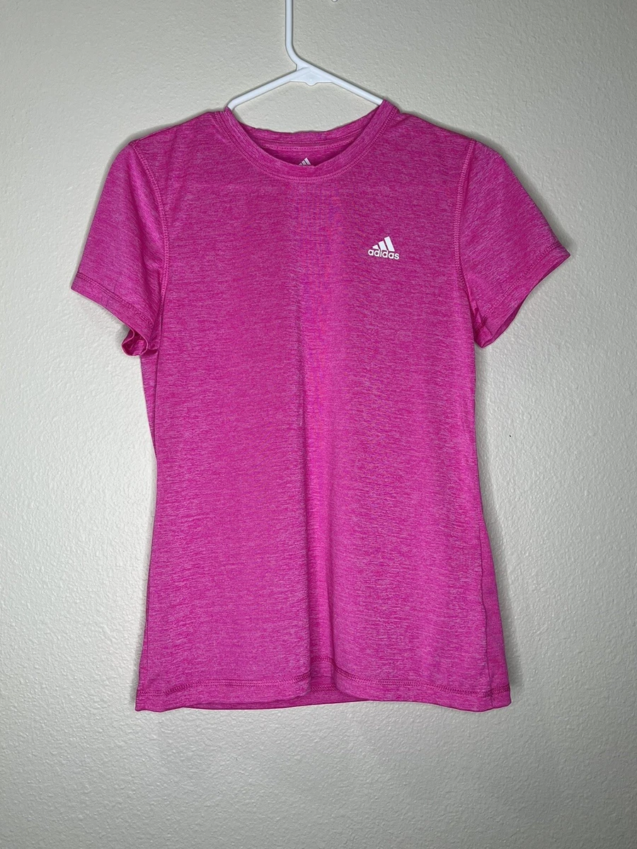 Pink and grey 2025 adidas shirt