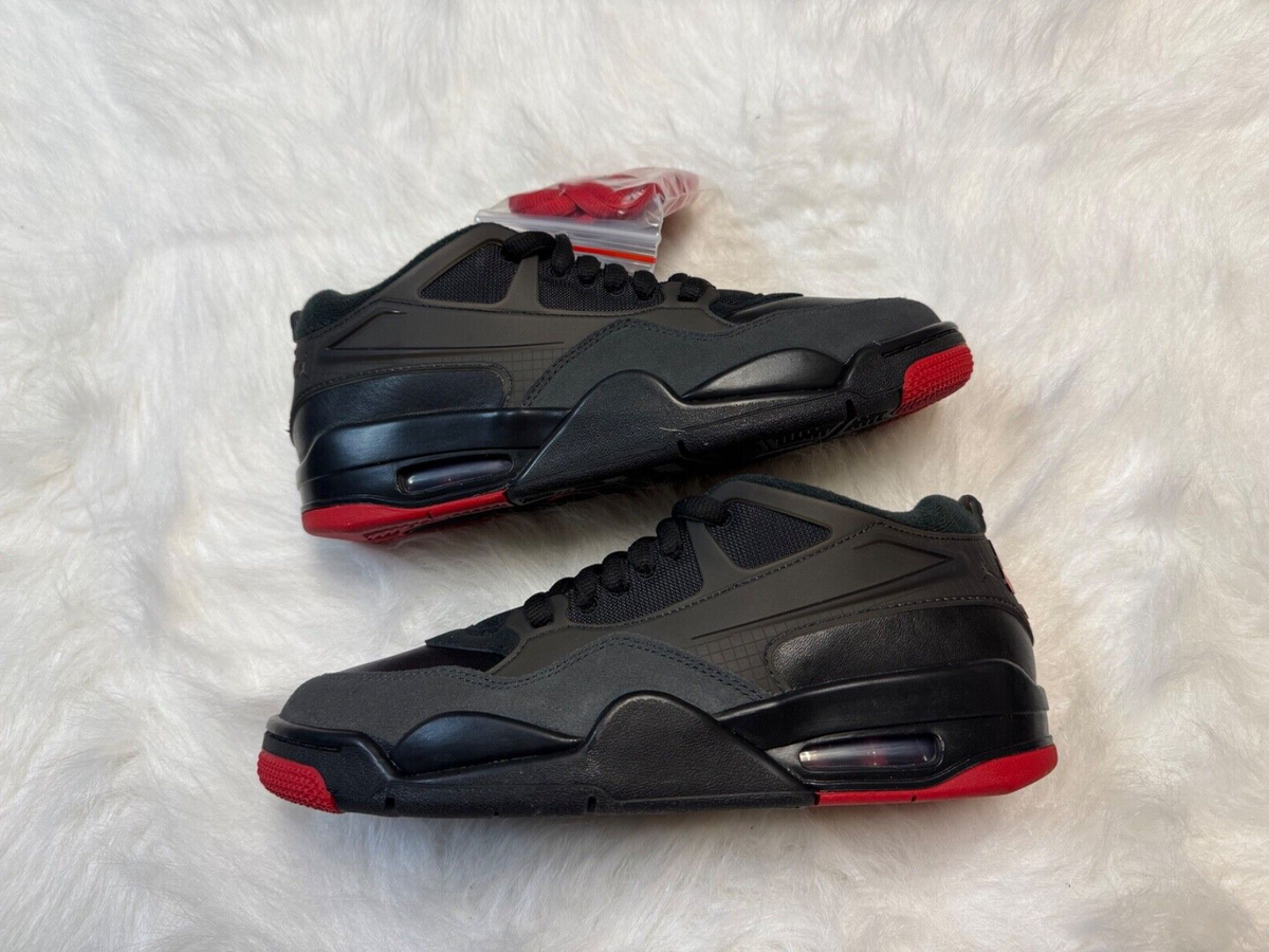 Nike Air Jordan 4 RM Bred Men's Size 8.5 Sneakers FQ7939-060