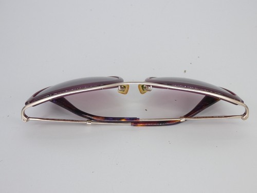 Miu Miu Sunglasses Cat Eye Gold Pink SMU51P Gradient Lenses With Case Womens - Picture 12 of 22