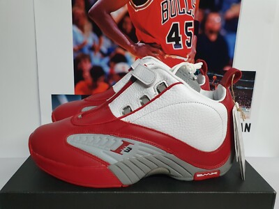 Reebok Answer IV OG 20th Anniversary White Red Men’s UK EUR 43 (FY9690)  UK