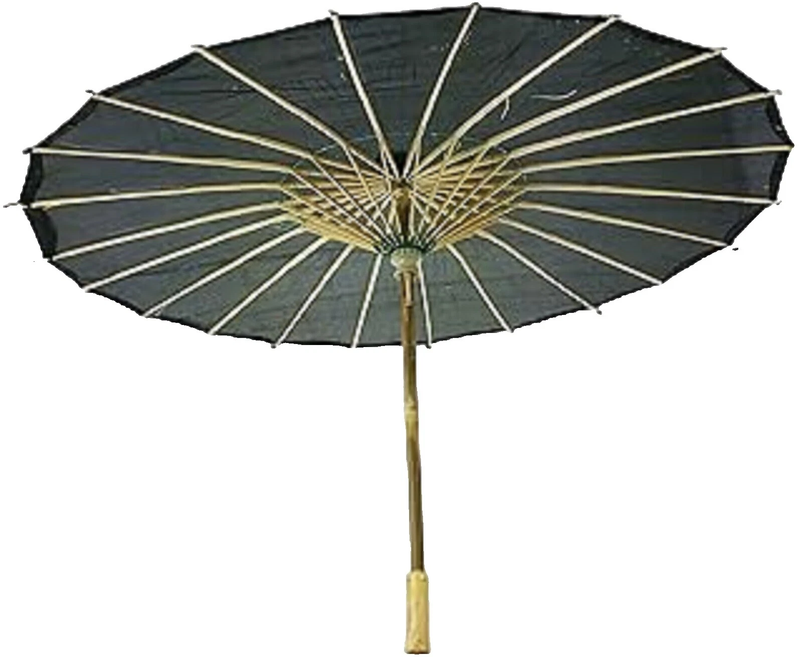 Nylon Black Vintage Umbrellas & Parasols