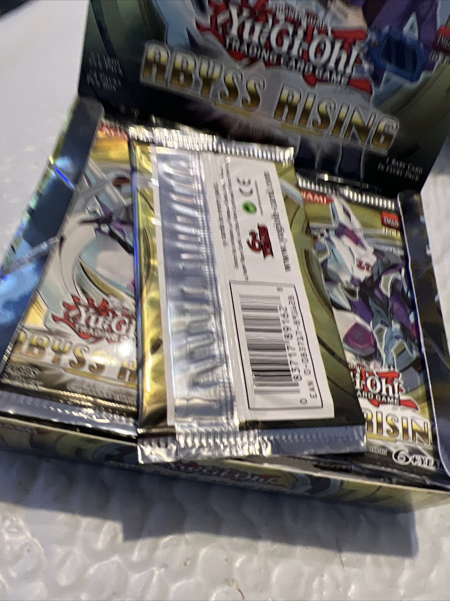 yugioh abyss rising booster box YUGIOH 1ST EDITION ABYSS RISING Open Booster Box 24 packs