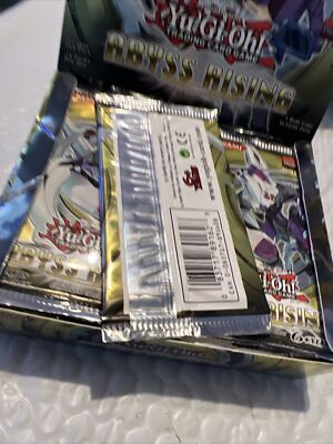 YUGIOH 1ST EDITION ABYSS RISING Open Booster Box 24 packs | eBay