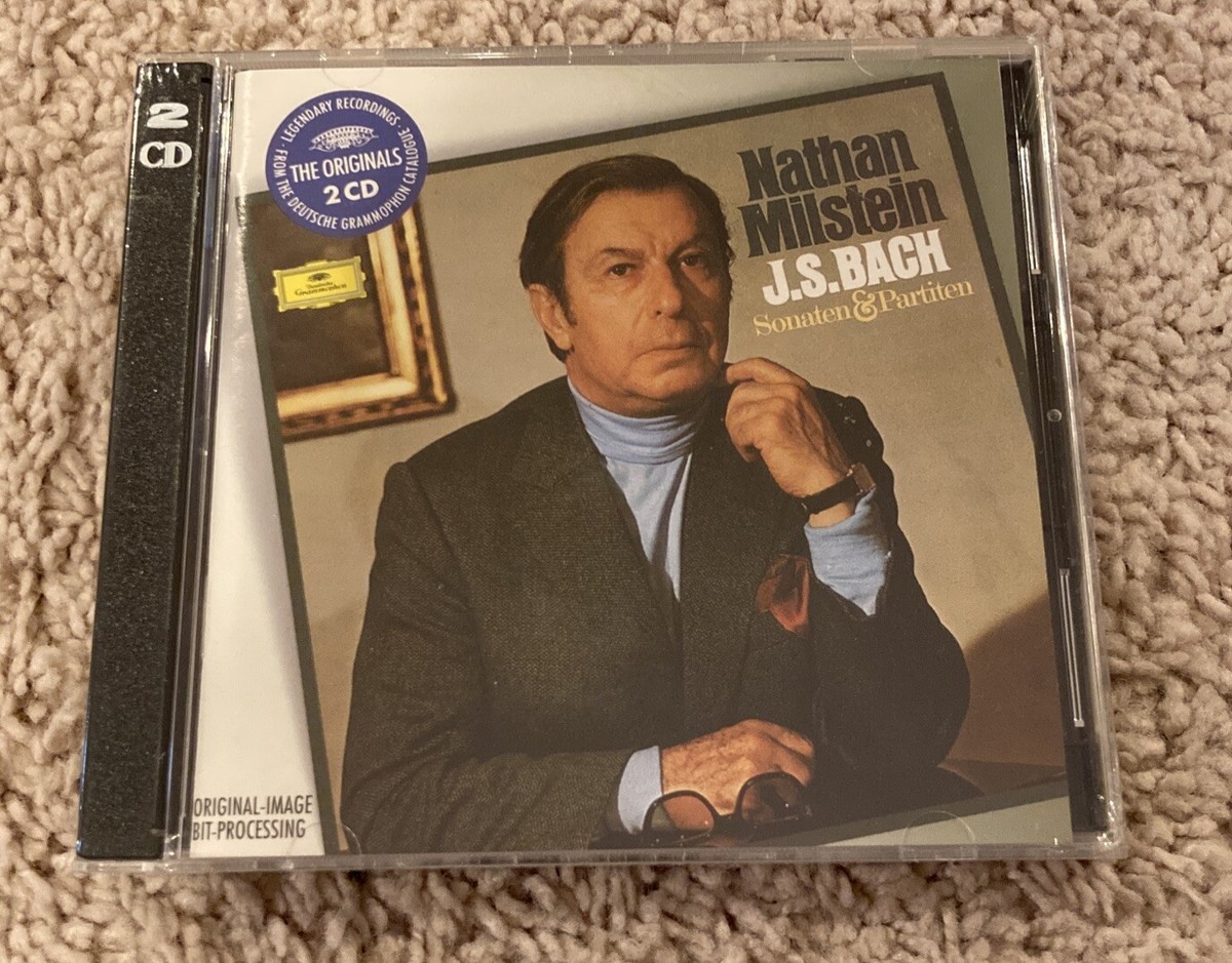Bach - Nathan Milstein - Sonatas & Paritas- 2 CDs - Brand New 