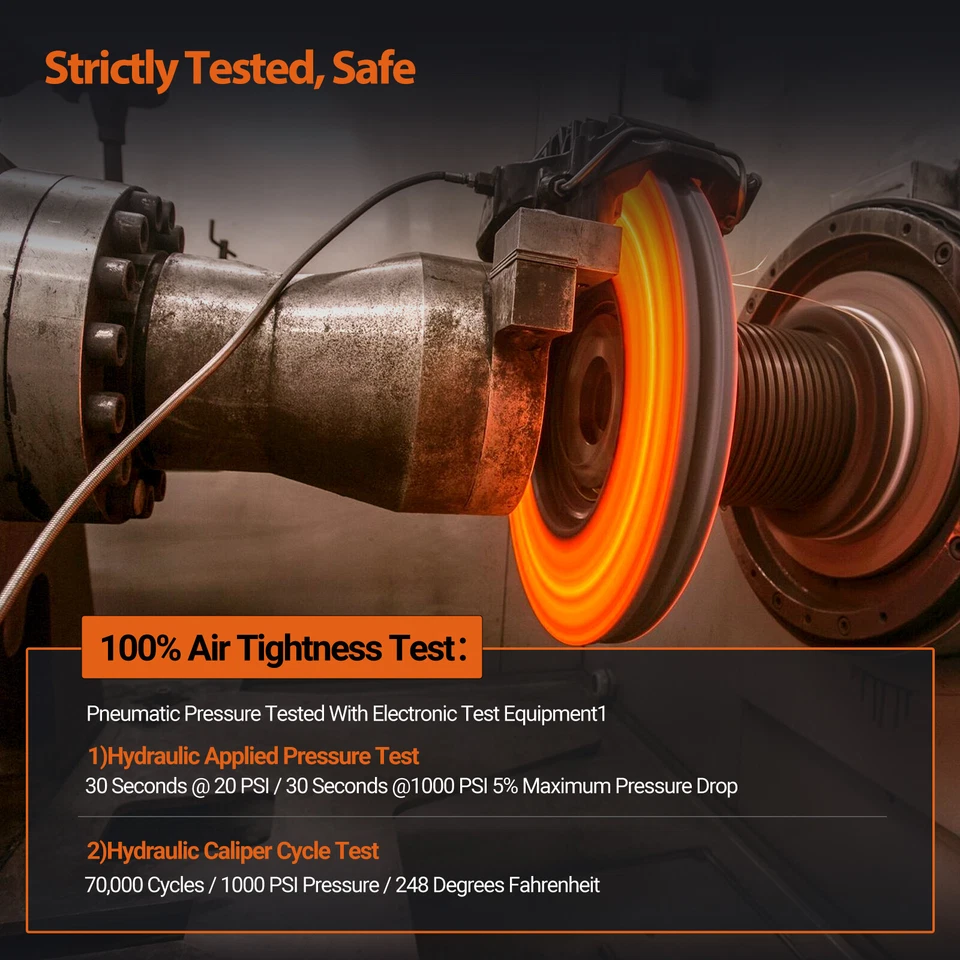 2x Rear Left & Right Brake Calipers w/ Bracket for Cadillac CTS 2008-2013 2014 - Imagem 4 de 4