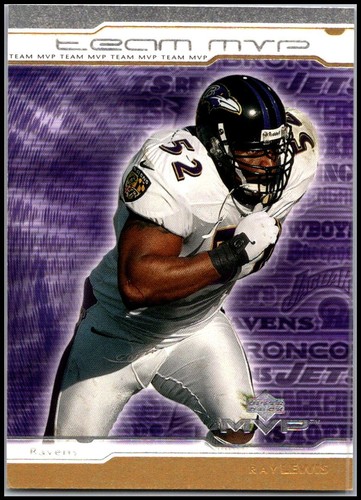 2001 Upper Deck MVP #MVP13 Ray Lewis - Team MVP HOF FREE SHIPPING! - Picture 1 of 2