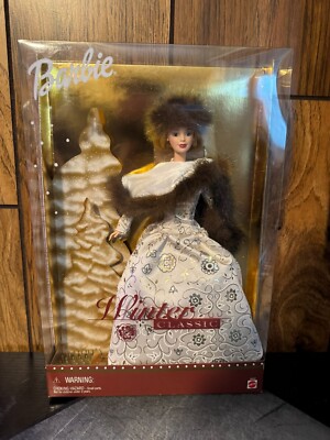 Gorgeous 2001 Vintage Mattel Special Edition Barbie, Winter Classic