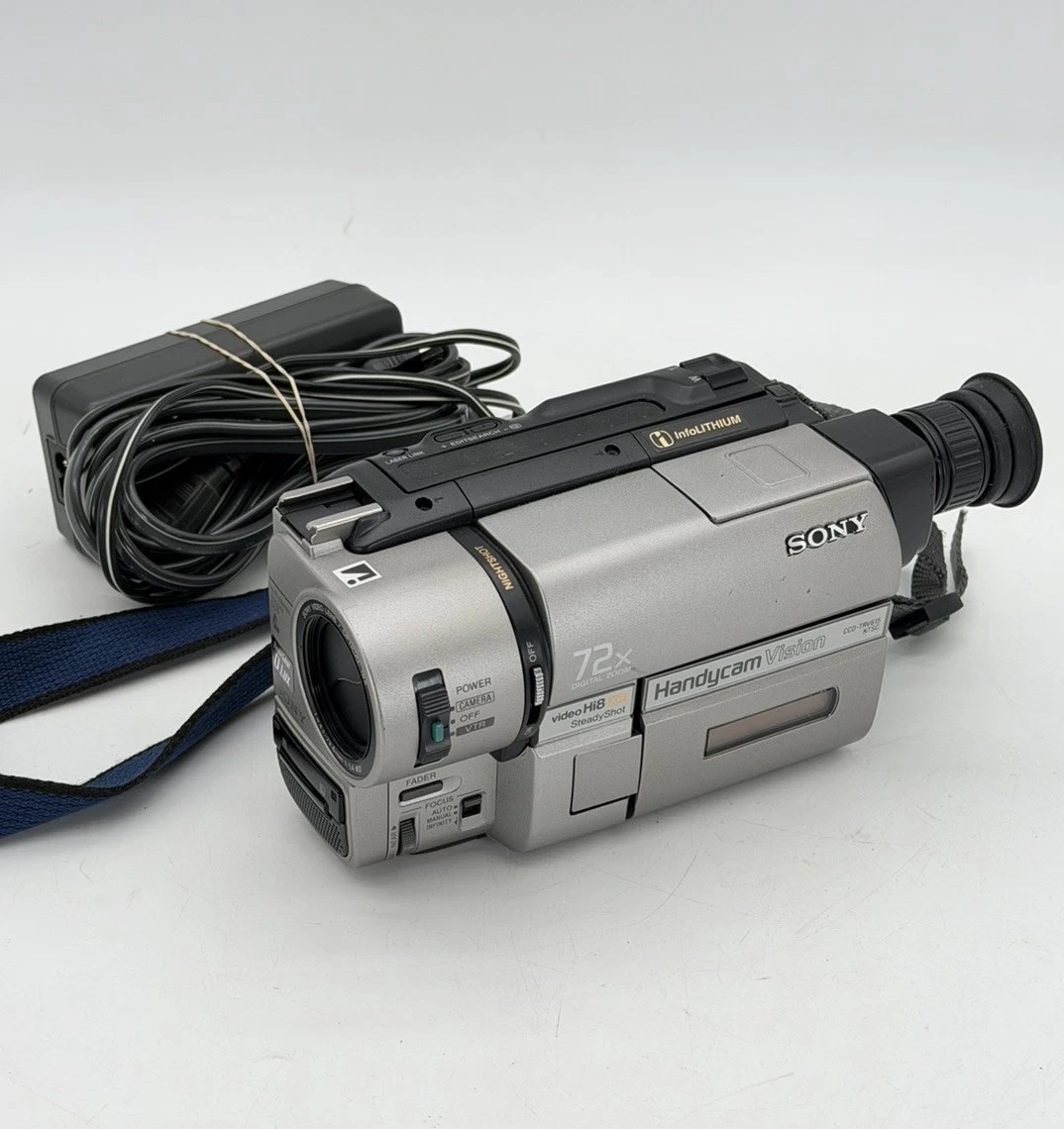 SONY Handycam Video 8 XR 72倍ズーム Sony Handycam CCD-TRV27E PAL Video 8 XR Camcorder – Retro Camera Shop
