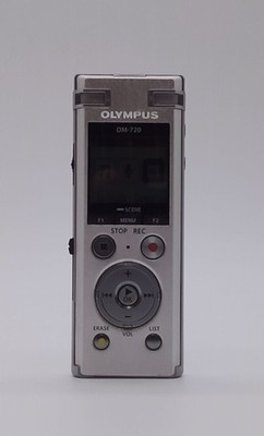 Olympus Voice Digital Recorder DM-720, Micro SD Slot, USB PC Connection - USED