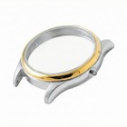41mm glass Silver & Gold Watch Case back cover waterproof ring for 2035 Movement — photo 1