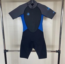 Body Glove Springsuit Wetsuit Youth Small 70-80lbs Black/Blue Beach Lake