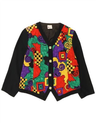 Hermann Lange Damen 3/4 Arm Blazer Jacke EU 44 XL Mehrfarbig BV04