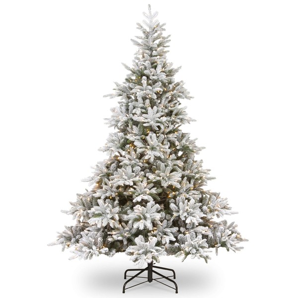 artplants Deko Tannenbaum Toronto Speed, Beschneit, Leds, 210Cm, Ø150Cm-image