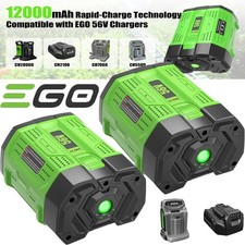 EGO Power BA6720T 56-Volt 12.0 Ah Lithiumion Battery Upgraded Fuel Gauge 2PACK
