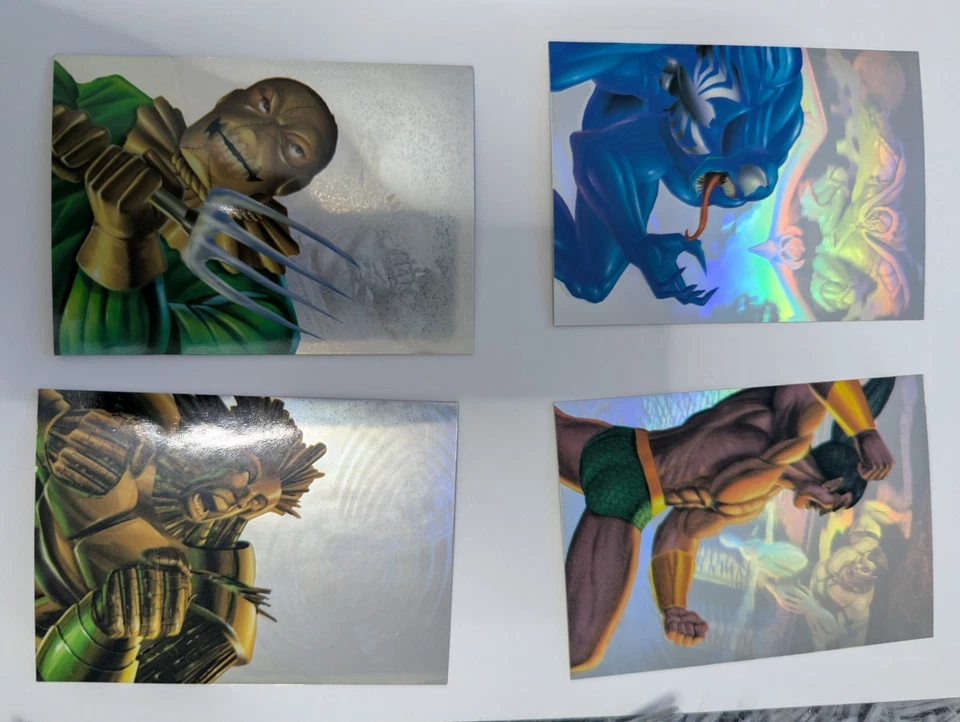 1995 MARVEL FLAIR INSERT CARDS HOLOBLAST  - Image 3 of 4