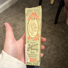 Avon California Perfume Co. 1976 Anniversary Keepsake Bottle w/ Box