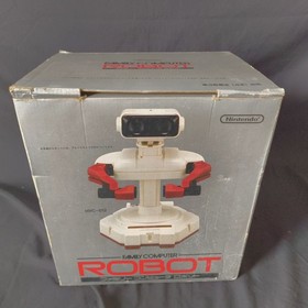 Nintendo Famicom Robot R.O.B. Robotic Operating Buddy with Manual Box Japan