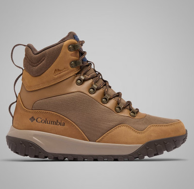 COLUMBIA Men's Burnsider Omni-Heat Infinity Boot - Dark Brown, Dark Mountain