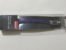 Akasa Molex 4-Pin to SATA Power Adapter Cable – Blue UV – New