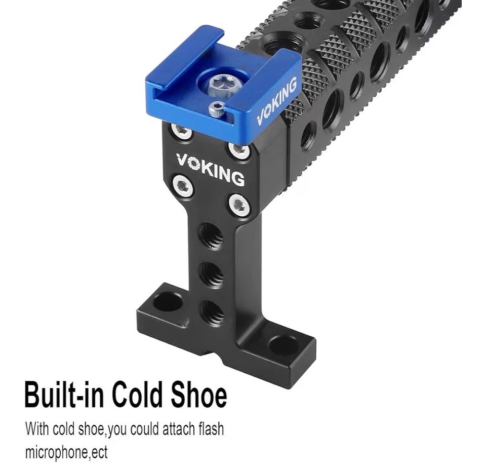 Camera Cage Voking Aluminum Alloy VK-GH5K Camera Video Cage & Top Handle
