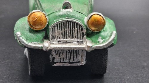 2 Vintage Classic Roadster Car Figurines 5.5” Decorative Models Desk Decor - Afbeelding 10 van 14