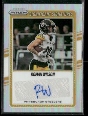 2025 Panini Prizm #SSI-RWN Roman Wilson Significant Signatures