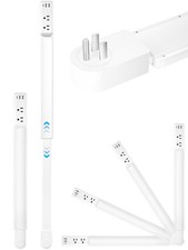 Eletrical Outlet Extender Stick 22"-34" Vertical Power Socket 1 Pack, White