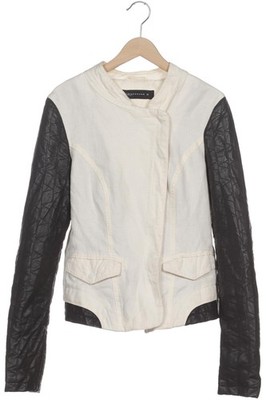 EXPRESSO Jacke Damen Anorak Jacket Kurzmantel Gr. EU 36 Leinen Baumw... #k97oa52