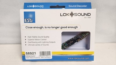 Lok Sound 58921 5 DCC Direct Sound & Control Decoder with Integrated Power Pack
