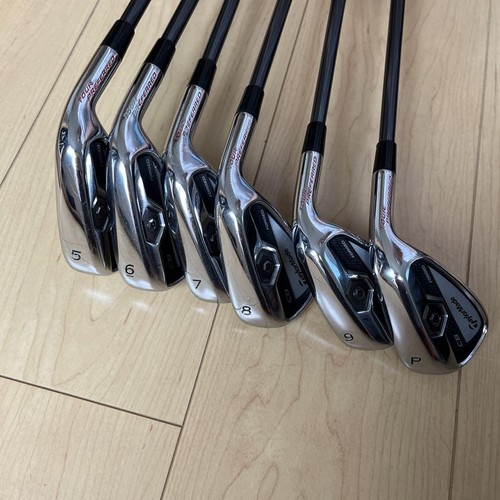 TaylorMade Burner Iron Set 4-Pw 7pc Flex Stiff Tour AD-75 Prototype