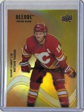 2022-23 Upper Deck Allure - Color Flow Matthew Tkachuk #SF-77 Orange Yellow