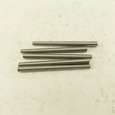 #4 x 3" Long Standard Steel Taper Pin .1870" Minor Dia. Lot Of 5