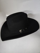 CODY JAMES 3X FELT BLACK COWBOY HAT SIZE 7 3/8