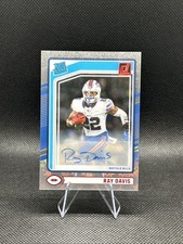 2024 Clearly Donruss Stars Rated Rookie Autograph Ray Davis #88 /49