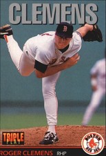 1993 Triple Play #118 Roger Clemens - BB
