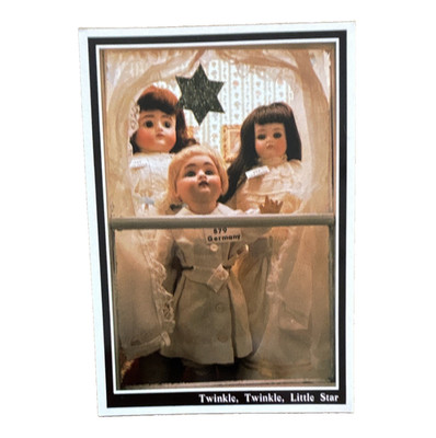 Vintage Twinkle Twinkle Little Star Doll Museum Postcard Mitchell SD 1986