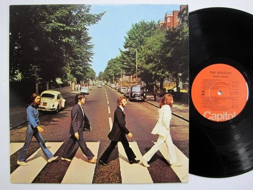 The BEATLES Abbey Road LP 1976 Reissue Near-MINT vinyl b1007