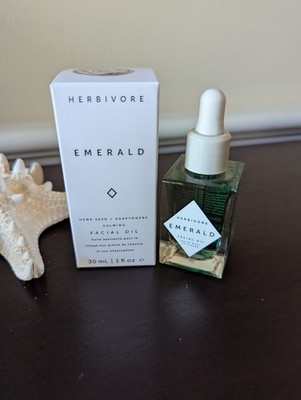 Herbivore Botanicals EMERALD Calming Facial Oil 1 oz 30 mL  NIB