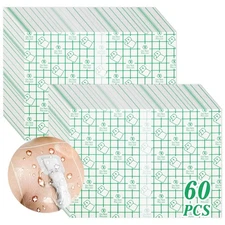 60 Transparent Stretch Dressings 6 X 8 Bandage Waterproof Shower Cover Exp. 2028