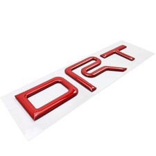 3d Red Trd Domed Coated Front Upper Grille Letters Fits Tundra 2022-2026 Us Made