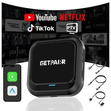 GetPairr Android 13 AI Box All App YouTube GPS SIM Wireless CarPlay Android Auto