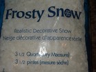 VINTAGE FROSTY SNOW 3 1/2 QT (DRY MEASURE)~ UNION WADDING CO. - NIB — photo 2